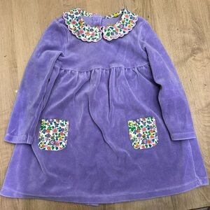 Mini Boden velour dress